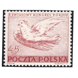 1950 Fi. 531 I **  Światowy Kongres Pokoju znaczek typ I