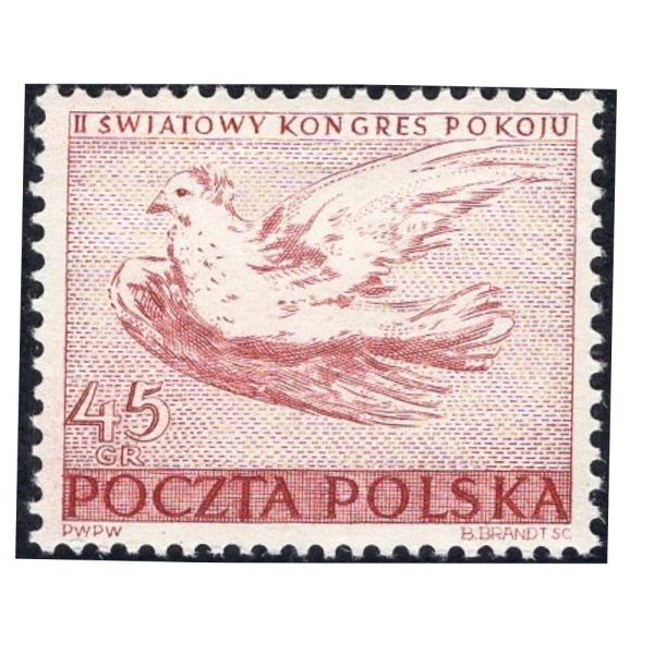1950 Fi. 531 I **  Światowy Kongres Pokoju znaczek typ I