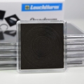 Kapsle Quadrum na monety o średnicy 16-41 mm - Leuchtturm - uniwersalne wyjmowane ringi 10 szt