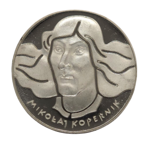100 zł 1973 srebrna moneta Mikołaj Kopernik