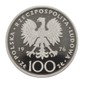 100 złotych 1976 Kazimierz Pułaski srebrna moneta kolekcjonerska 