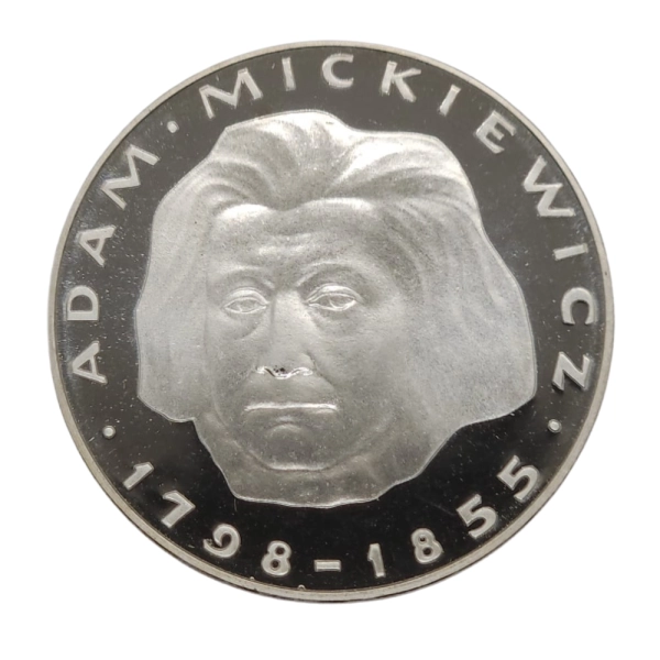 100 złotych 1978 Adam Mickiewicz - srebrna moneta kolekcjonerska