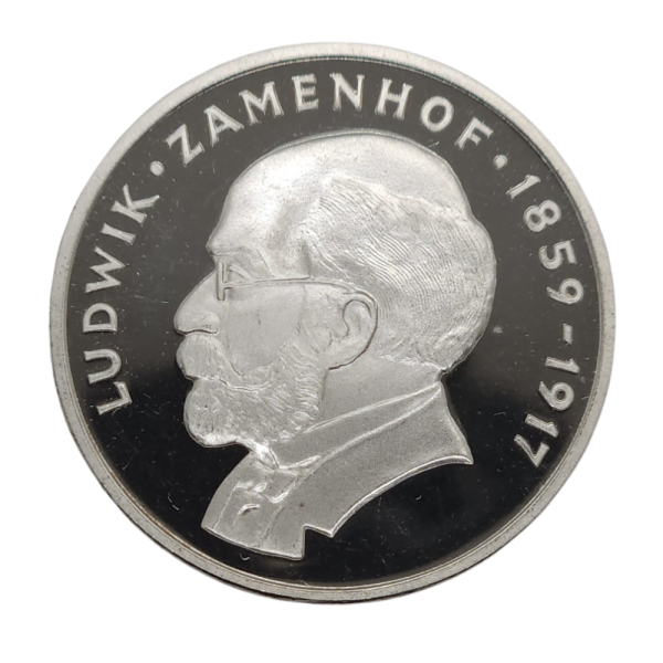 100 złotych 1979 Ludwik Zamenhof - srebrna moneta kolekcjonerska