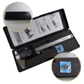 Suwmiarka elektroniczna 0.01 mm oryginalna  Leuchtturm metalowa z etui