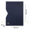 Etui - futerał na klaser 64 Comfort/Premium granat