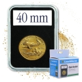 Slaby na monety Quickslab 40 mm Leuchtturm 5 sztuk zamykaj i otwieraj