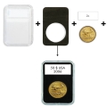 Slaby na monety Quickslab 40 mm Leuchtturm 5 sztuk zamykaj i otwieraj