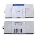 Holdery samoprzylepne na monety 25 mm - Leuchtturm - 25 sztuk białe