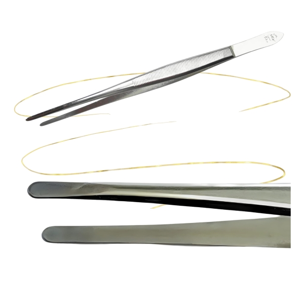 Pinceta filatelistyczna - Prinz - prosta spiczasta 12 cm 