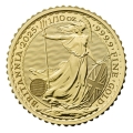 Złota moneta Britannia 2025 1/10 oz  Au 999,9 moneta inwestycyjna