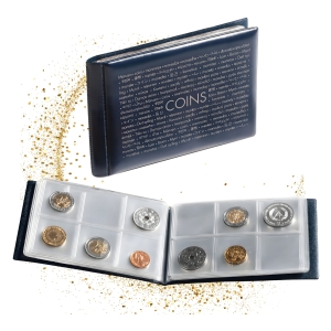 Klaser kieszonkowy na monety fi. 33 mm Route 48 album kieszonkowy na 48 monet