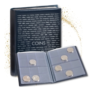 Klaser kieszonkowy na monety fi. 33 mm Route 96 album na 96 monet