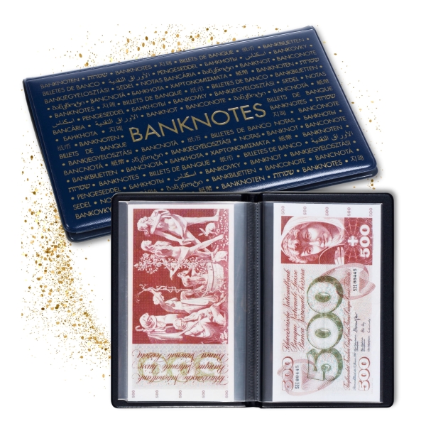 Klaser kieszonkowy na duże banknoty Route 20 album na 20 banknotów 