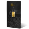 Złota sztabka 1 g Au 999.9 Germania Mint - złoto na komunię, elegancki SafePack