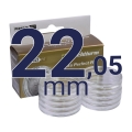 Kapsle Ultra Perfect Fit na monety bulionowe fi. 22,05 mm (suweren) - 10 szt. LEUCHTTURM
