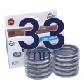 Kapsle Ultra Intercept na monety bulionowe fi. 33 mm - 10 szt. LEUCHTTURM