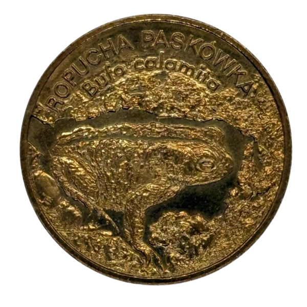 2 złote Nordic Gold 1998 Ropucha Paskówka - moneta okolicznościowa 