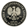 100 złotych 1975 Helena Modrzejewska - srebrna moneta kolekcjonerska 