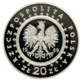 20 złotych 1999 Pałac Potockich - srebrna moneta kolekcjonerska 