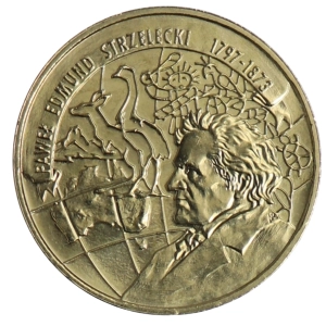 2 złote NG 1997 Edmund Strzelecki - moneta okolicznościowa 
