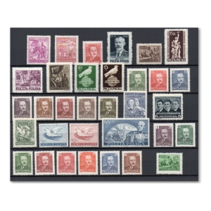 1950 Rocznik znaczki czyste **