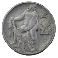 5 złotych 1960 Rybak - moneta obiegowa 