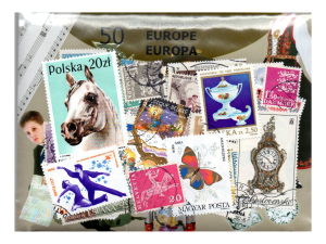Pakiet 50 znaczków pocztowych - EUROPA