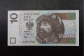 Banknot Polska 10 zł 2016 nr CL 0978790 radarowy