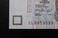 Banknot Polska 10 zł 2016 nr CL 3953593 radarowy