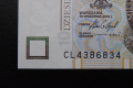 Banknot Polska 10 zł 2016 nr CL 4386834 radarowy