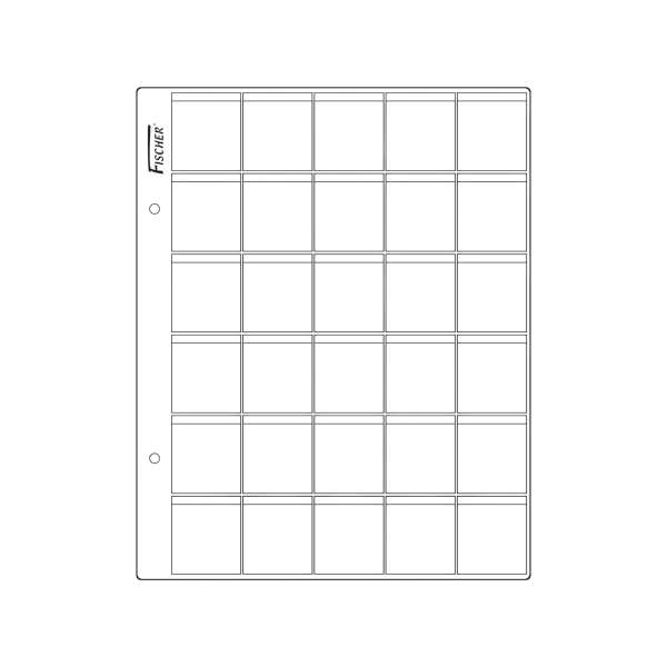 Karta do małych monet - typ M bez klapki - Fischer