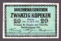 Banknot Polska 20 kopiejek 1916