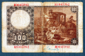 Banknot Hiszpania 100 pesetas 1948
