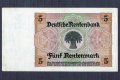 Banknot Niemcy 5 rentenmark 1926