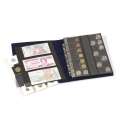Optima Easy album granatowy - LEUCHTTURM - do kart Optima na banknoty, monety, dokumenty