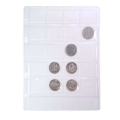 Strona A5 z klapką na 24 monety o średnicy do 32 mm - produkt polski - 1 sztuka