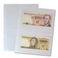 Strona A5 na banknoty 2 kieszenie do klasera - 1 sztuka