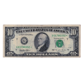 Banknot USA 10 dolarów 1995 G01780352 z gwiazdką