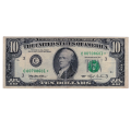 Banknot USA 10 dolarów 1993 C00708601 z gwiazdką