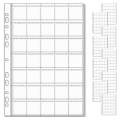 Strona A4 z klapką na 35 monet o średnicy do 36 mm - 10 sztuk
