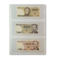 Strona A4 na banknoty 3 kieszenie modułowa - 10 sztuk