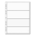 Strona A4 na banknoty 4 kieszenie - 1 sztuka