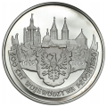 20 złotych 1995 500 lat województwa Płockiego srebrna moneta kolekcjonerska 