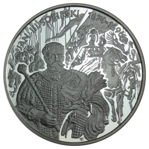 10 złotych 2001 Jan III Sobieski - srebrna moneta kolekcjonerska 