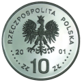 10 złotych 2001 Jan III Sobieski - srebrna moneta kolekcjonerska 