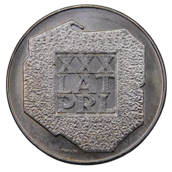 200 złotych 1974 XXX lat PRL - srebrna moneta obiegowa