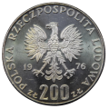 200 złotych 1976 Igrzyska XXI Olimpiady - srebrna moneta obiegowa