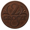 2 grosze 1938 - moneta obiegowa