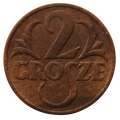 2 grosze 1938 - moneta obiegowa