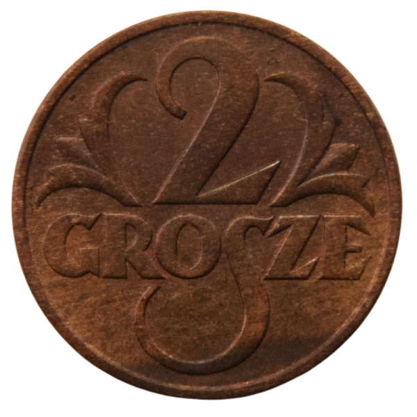 2 grosze 1938 - moneta obiegowa